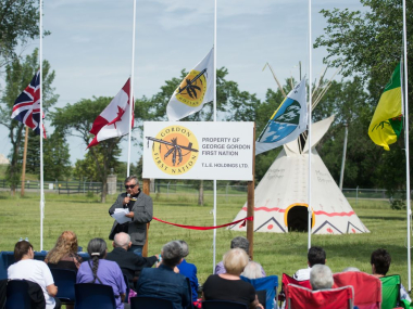 George Gordon First Nation cuts ribbon on new urban reserve at southeast edge of Regina