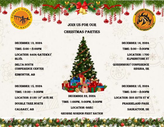 George Gordon Membership Christmas Parties