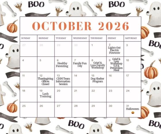 October Events & Activities